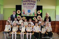 Klasa I b - wychowawczyni Agnieszka Pelczar-Golonka